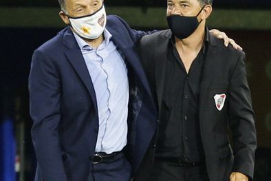 MDZol | Miguel Ángel Russo y Marcelo Gallardo, dos exponentes argentinos del fútbol sudamericano Foto: Télam