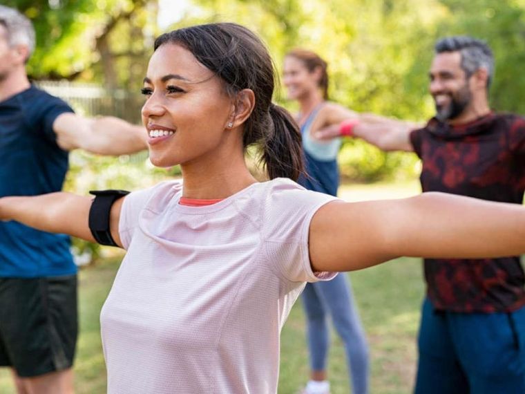 Este ejercicio te brindará bienestar emocional Foto: Shutterstock