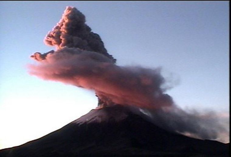 Imagen de archivo del volcán.