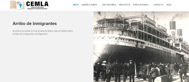 Gratis y rápido: así puedes saber en qué barco llegaron tus bisabuelos a la Argentina Gratis y rápido: así puedes saber en qué barco llegaron tus bisabuelos a la Argentina