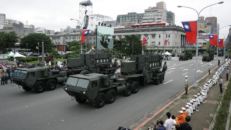 Desfile militar en Taiwán Foto: Actualidad RT