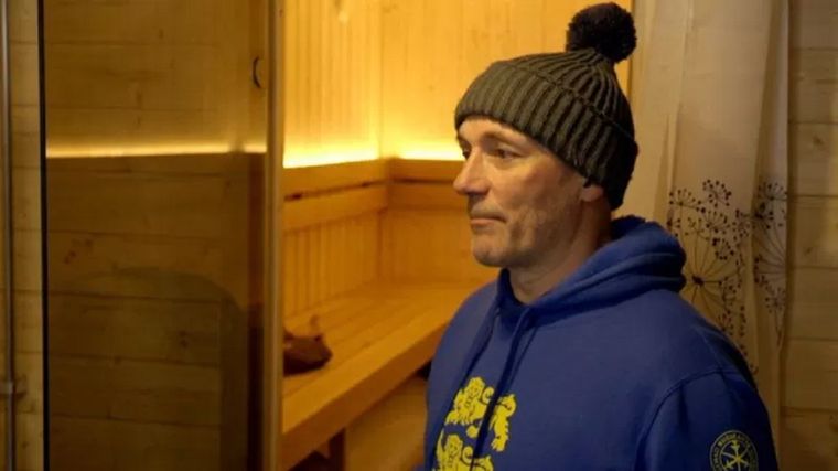 Saunas móviles fueron solicitadas por los ucranianos. ¿Por qué?