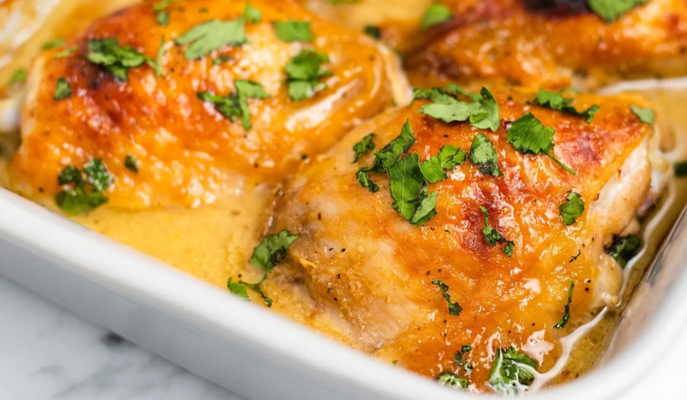 Eleva tu cocina: pollo a la mostaza y miel, la receta estrella Foto: La Opinión Austral