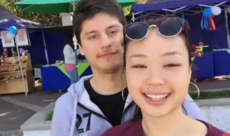 Imagen de archivo de Nicolás Zepeda y Narumi Kurosaki, publicada en redes sociales, durante su juicio en Francia.&nbsp;