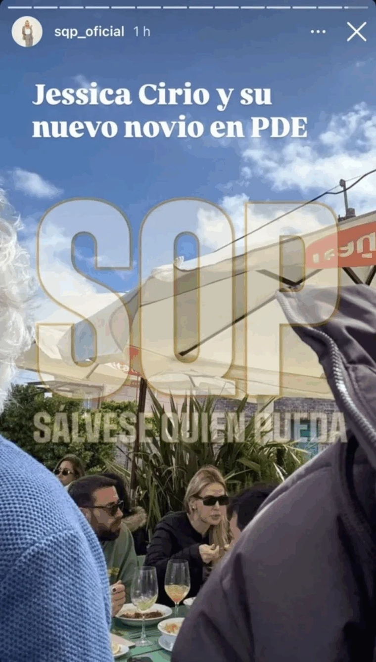 Jésica Cirio y Nicolás Trombino. Créditos: Instagram Jésica Cirio y Nicolás Trombino. Créditos: Instagram