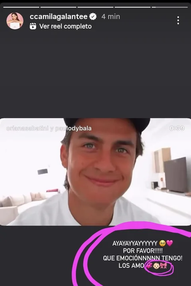 El entorno de Oriana Sabatini y Paulo Dybala confirmaría las sospechas del sexo de su primer bebé con un detalle 'rosa' viral. El entorno de Oriana Sabatini y Paulo Dybala confirmaría las sospechas del sexo de su primer bebé con un detalle 'rosa' viral.