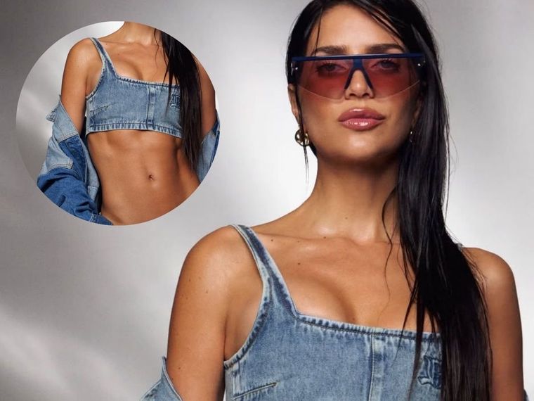 El estilo que no pasa de moda: Zaira Nara y su apuesta por el jean Foto: archivo