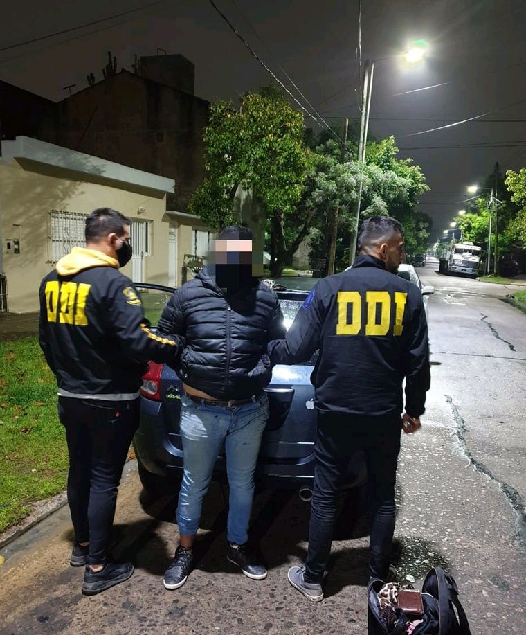 Atrapado Marianito fue apresado ayer, cerca de las 22.30. Foto: Télam.