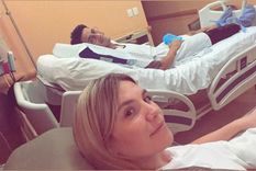 Mel Laspina, esposa de Maxi Meza, compartió una postal del post operatorio.