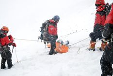 El Aconcagua albergó a los andinistas que fueron evacuados. Imagen ilustrativa. El Aconcagua albergó a los andinistas que fueron evacuados. Imagen ilustrativa.