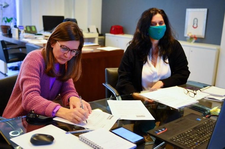 Fernanda Raverta, titular de Anses.