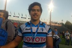Tomás Granella se consagró campeón de la URBA con el SIC el año pasado. Foto: publicada en Rugby Champagne
