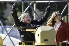 La fórmula presidencial sigue encabezando el listado de dirigentes mejor valorados. Foto: NA