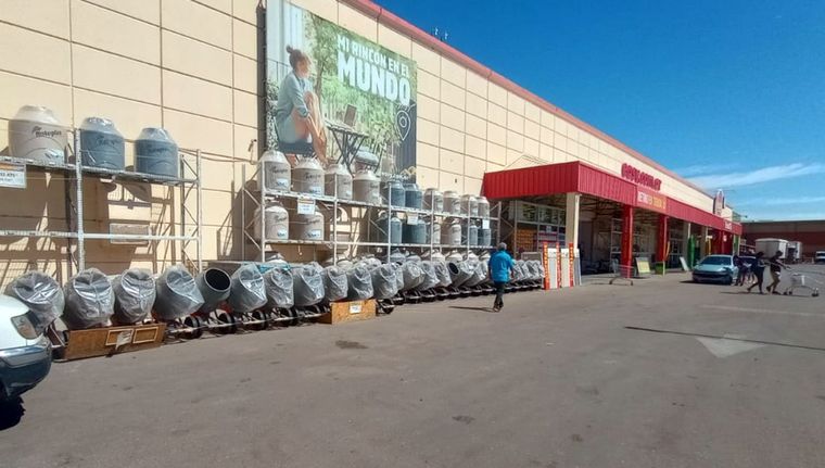 Los materiales aumentaron un 9,75%. Foto: ALF PONCE MERCADO / MDZ