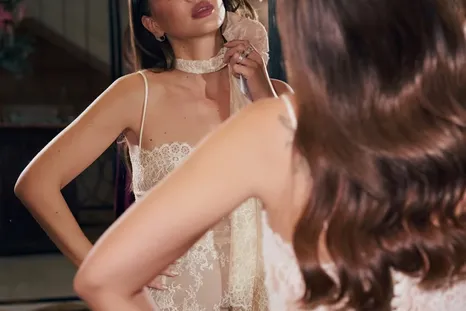 El look transparente de Celeste Cid. El look transparente de Celeste Cid.