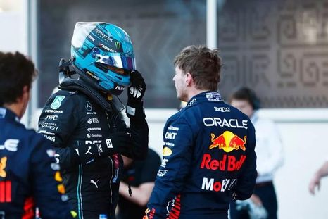 George Russell le respondió Max Verstappen por las críticas al reglamento de la Fórmula 1. Foto: Motorsport George Russell le respondió Max Verstappen por las críticas al reglamento de la Fórmula 1. Foto: Motorsport