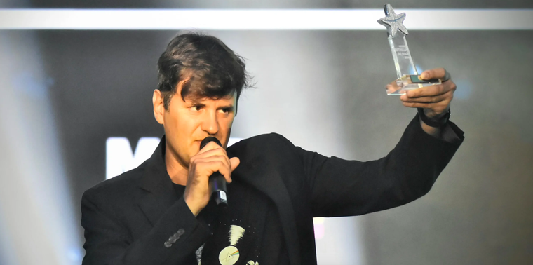 Ciro Martínez se llevó el máximo galardón de la noche.