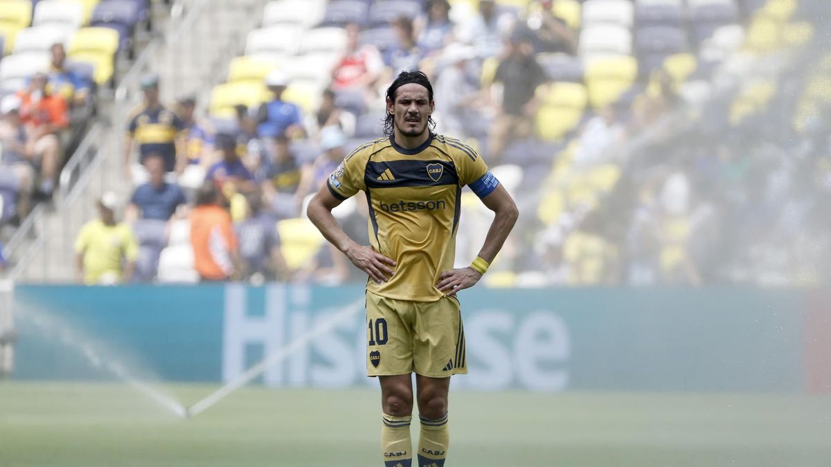 Edinson Cavani hizo un posteo en pleno partido de Boca que generó polémica entre los hinchas