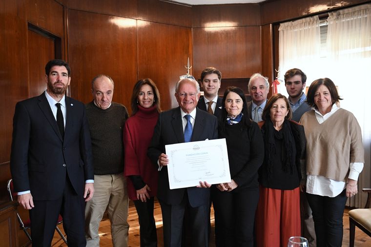 Abel Albino en el Senado Nacional. Foto: Gentileza