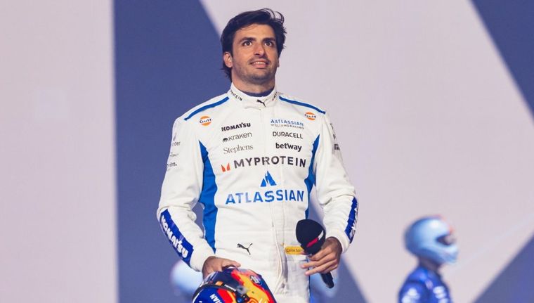 Sainz y una fuerte sentencia sobre Alpíne. Foto: Williams Racing