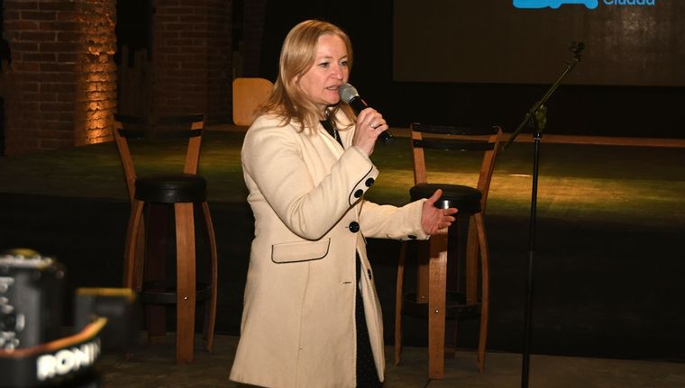 Hebe Casado participará en actividades entre el 24 y el 28 de junio. Foto: Santiago Tagua/MDZ