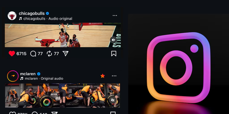 El nuevo formato superhorizontal de Instagram Reels ofrece una experiencia visual panorámica inspirada en el lenguaje cinematográfico. El nuevo formato superhorizontal de Instagram Reels ofrece una experiencia visual panorámica inspirada en el lenguaje cinematográfico. 
