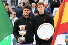 Alcaraz levantó el 19º trofeo de su carrera y el 7º Masters 1000. Foto: EFE