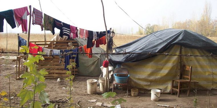 Campamentos de la indignidad humana.