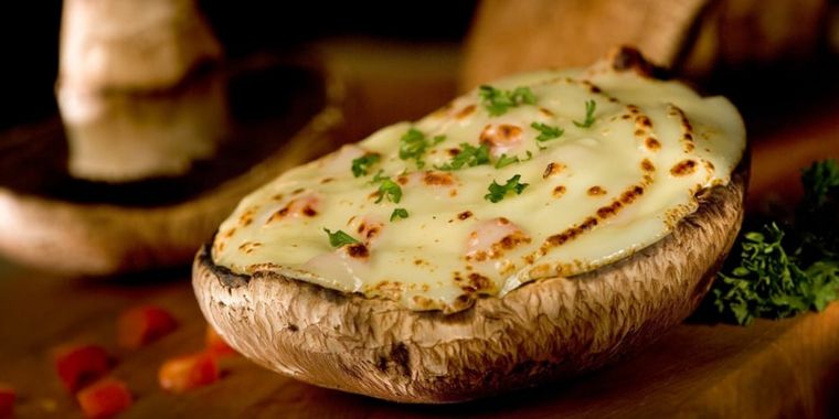 Portobellos relleno Foto: Pixabay