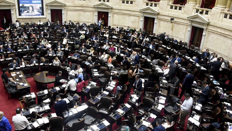 La movilidad jubilatoria se aprobó con 160 votos afirmativos en Diputados. Foto: Juan Mateo Aberastain/MDZ