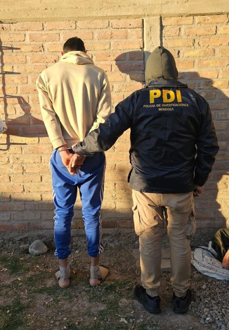 La Policía detuvo en Maipú al segundo sospechoso por la muerte del policía retirado en Guaymallén Foto: Ministerio de Seguridad de Mendoza