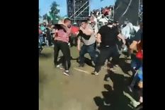 el cierre de campana termino a las pinas en una provincia en llamas