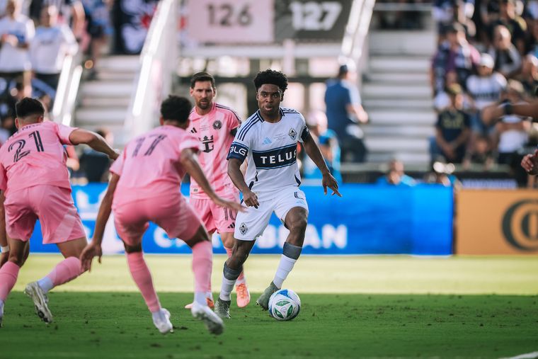 El Inter Miami de Messi juega la final de la MLS ante Vancouver Whitecaps en el Chase Stadium.