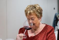 La Dama del vino. Foto: Facebook de María Isabel Mijares