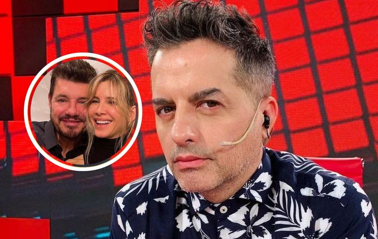 Ángel de Brito y Marcelo Tinelli con Guillermina Valdés El conductor y famoso periodista opinó sobre la ruptura del momento