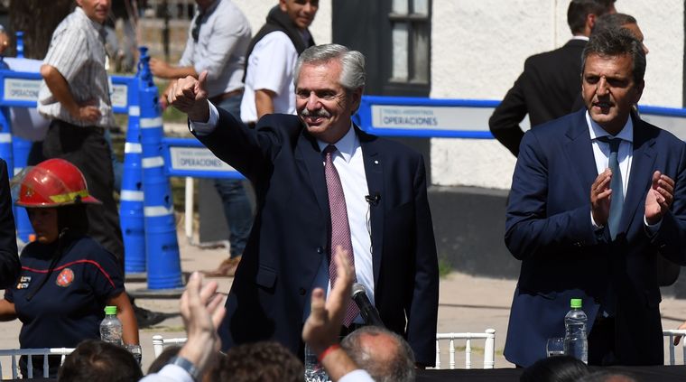 Alberto Fernández aseguró que comparte con Cristina Kirchner el objetivo de país por encima de cualquier diferencia Foto: ALF PONCE MERCADO / MDZ