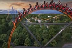 aqui encontraras la montana rusa de un solo rail mas alta, larga y rapida del mundo