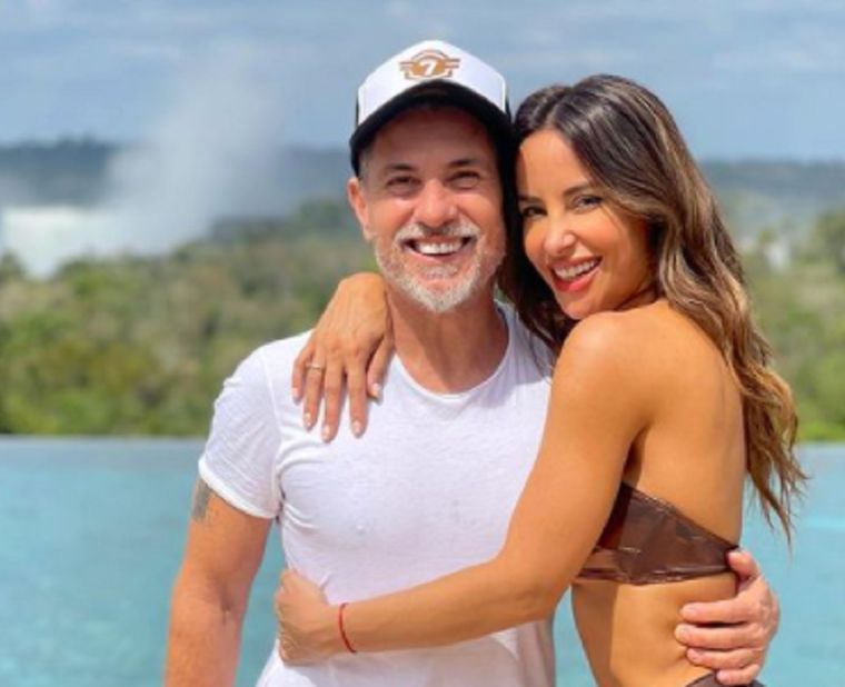 El Chato Prada y Lourdes Sánchez Foto: Instagram