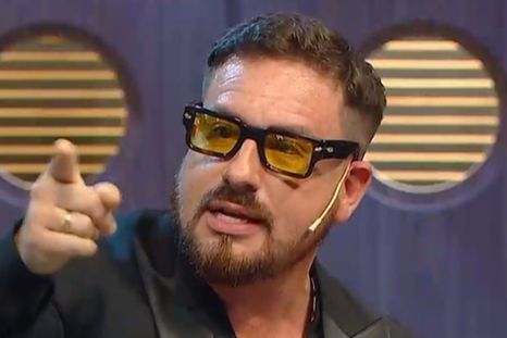 El actor dejó sin palabras a Mario Pergolini. El actor dejó sin palabras a Mario Pergolini.