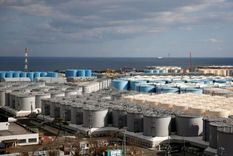 El espacio para contener agua contaminada se acabará en 2022, lo que obliga a Japón a liberar el agua ya tratada al mar. Foto: REUTERS