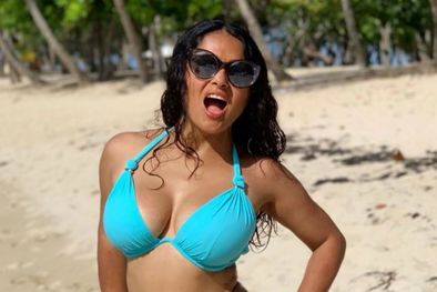 MDZol | Salma disfrutó de unos días de calor.