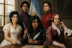 Las mujeres cumplieron con un rol fundamental en la independencia que inició con la Revolución de Mayo. Las mujeres cumplieron con un rol fundamental en la independencia que inició con la Revolución de Mayo.