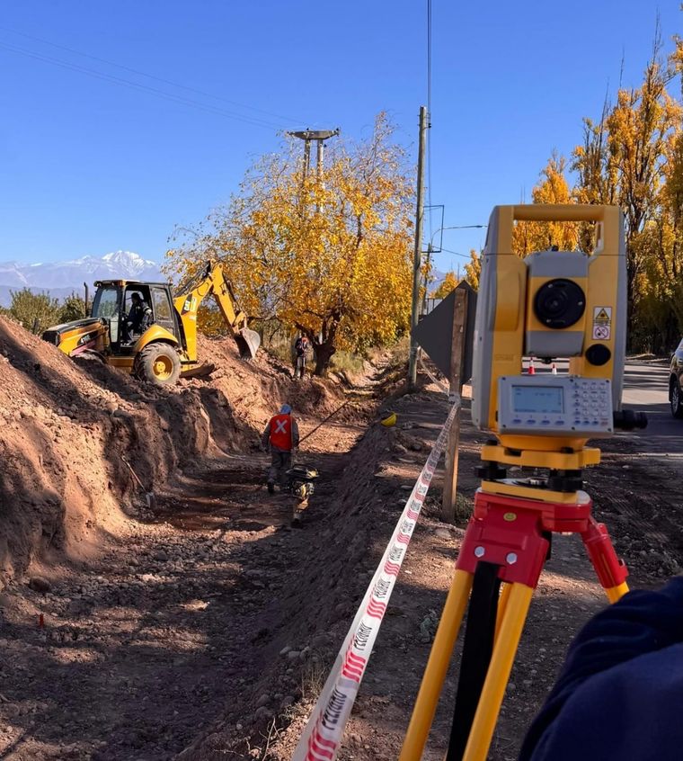 Los trabajos en la la ruta 60 comenzaron en enero. Foto: Gobierno de Mendoza
