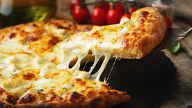 La pizza quedará como recién hecha. La pizza quedará como recién hecha.