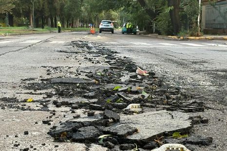 La tormenta que azotó Mendoza dejó postales impactantes. La tormenta que azotó Mendoza dejó postales impactantes.