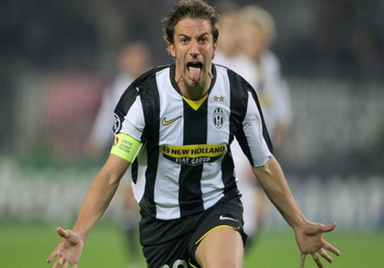 Alessandro Del Piero tuvo que elegir entre Boca y River, y terminó sorprendiendo con su respuesta. Foto: EFE