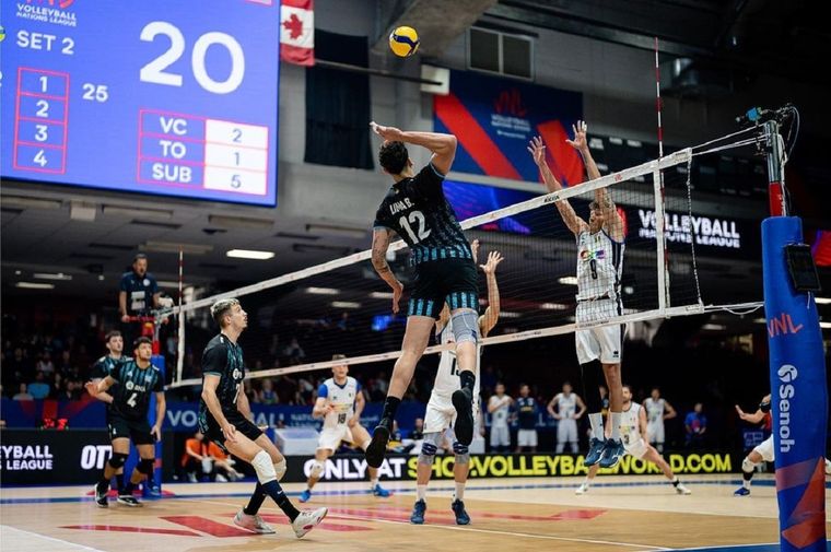 Sólido triunfo sobre Italia Foto: FEVA