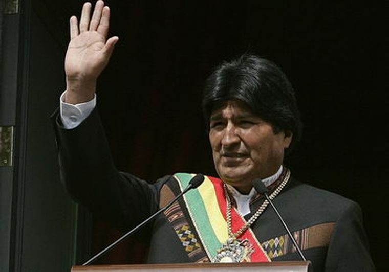 El presidente de Bolivia, Evo Morales. Foto: EFE