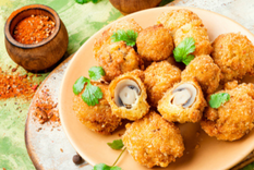 Champiñones apanados Foto: Shutterstock