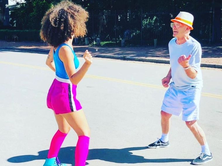 Yuco tiene 83 años y superó 5 operaciones de columna que le dejaron secuelas determinantes Foto: Instagram